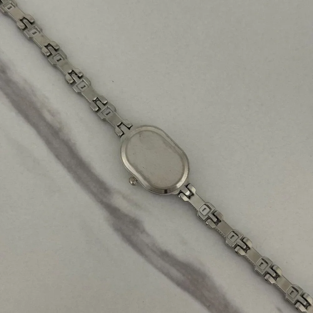 Sku:0409 cute silver mini‎ watch metal bracelet vintage style + in a gift box